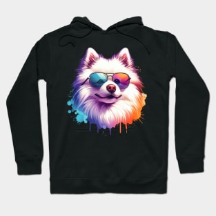 Cool American Eskimo Dog Hoodie